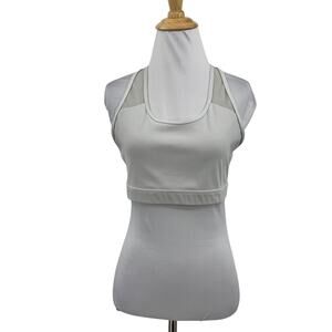 Lorna Jane Sports Bra Womens M/L Haze Mesh Panel Breathable Racerback Athletic